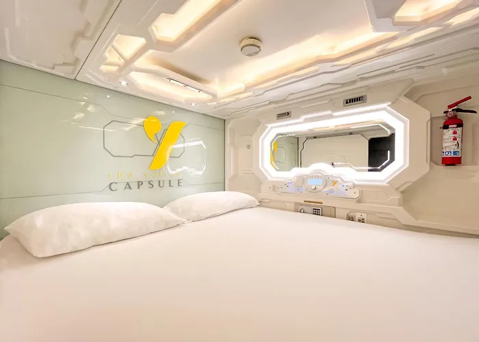 The Yellow Capsule Cancun Close To Airport