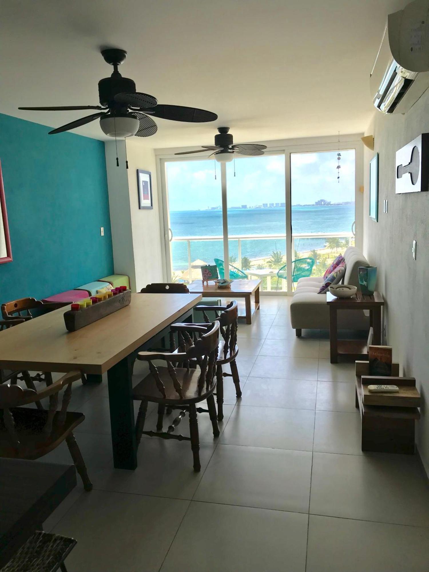 Amara Sensacional Departamento Frente Al Mar Apartamento Cancún