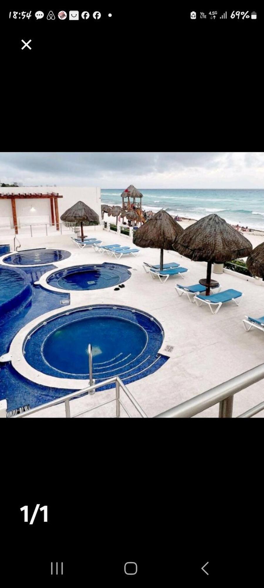 Ocean Front Beautiful * Cancun