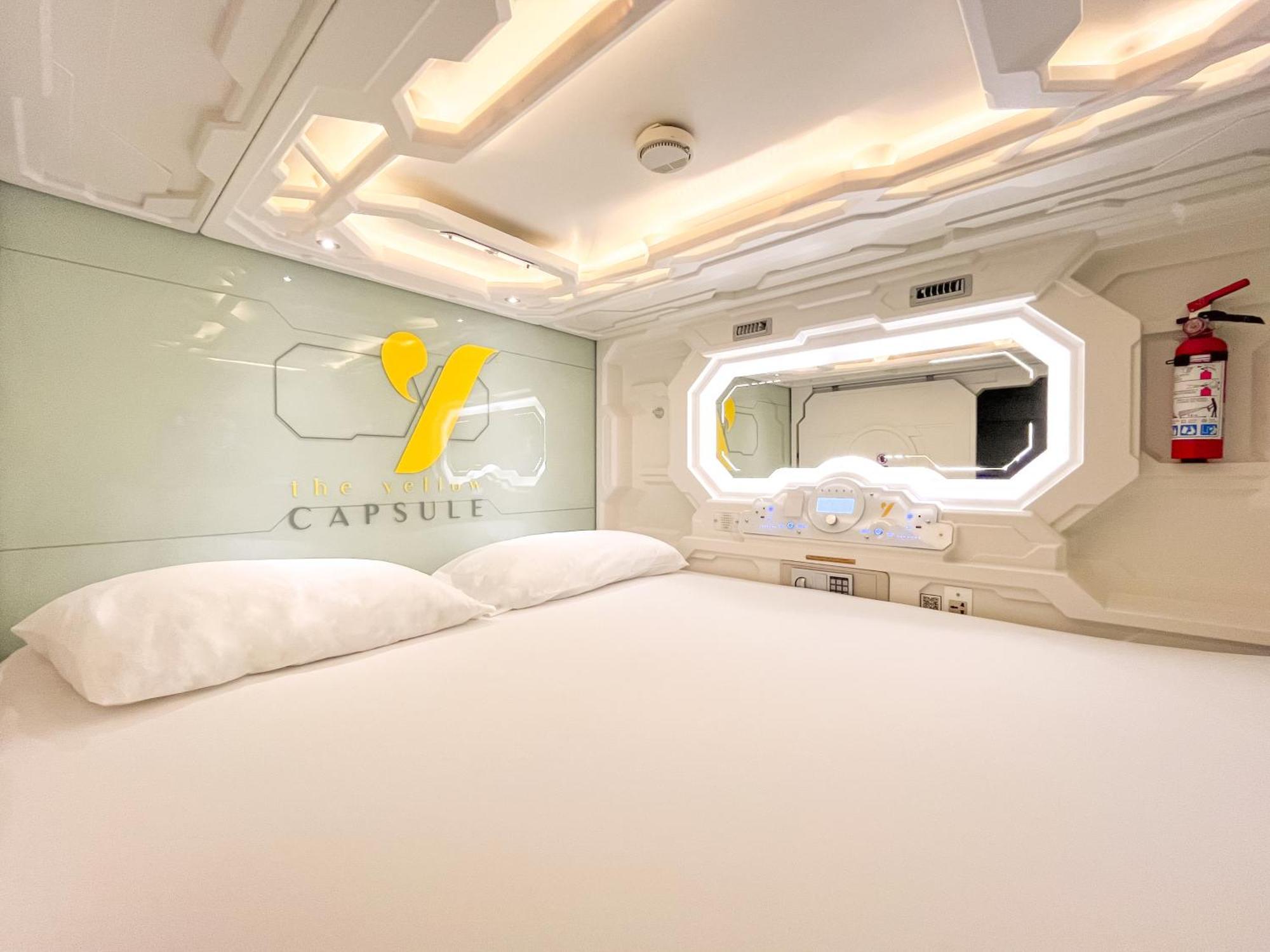 The Yellow Capsule Close To Airport Cancún