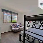 IDEAL&CÁLIDO apartamento de 3 PISOS ROOF&GYM