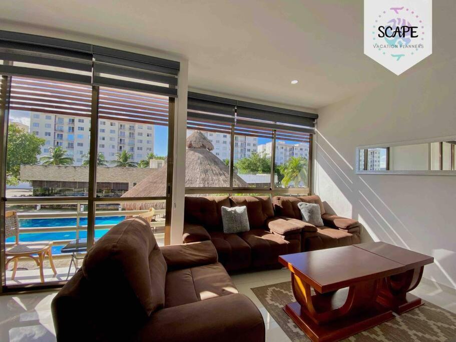 Ideal&cálido De 3 Pisos Roof&gym Cancún