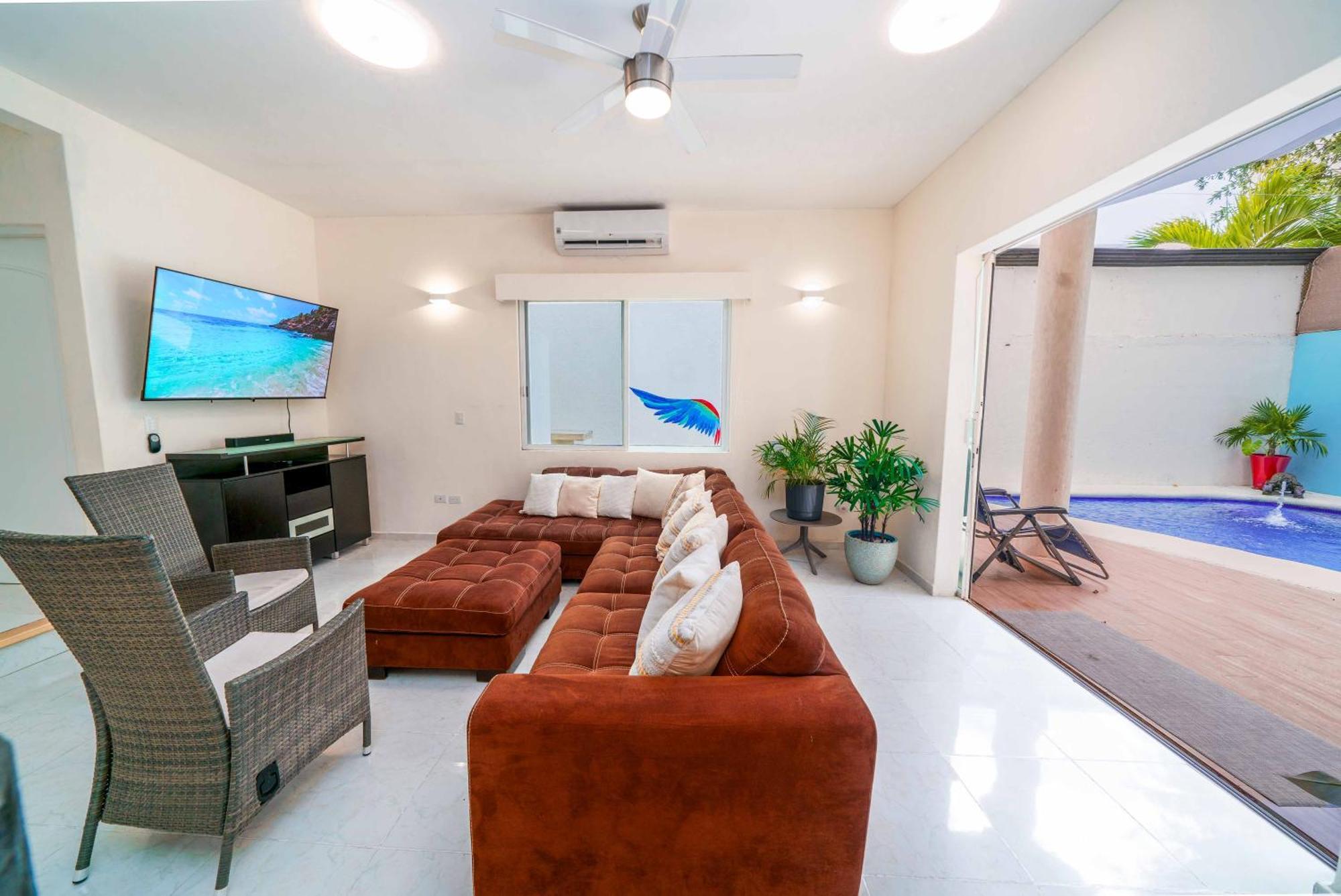 Villa 5 Bedroom Modern With Private Pool - Great Location