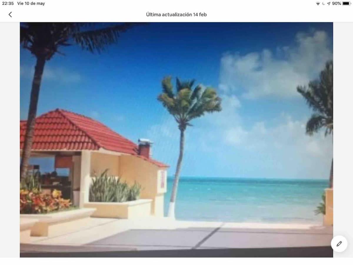 Amazing Steps From The Caribbean Sea, Front Apartamento Cancún