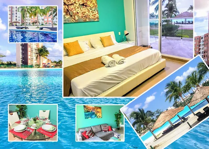 Escape Al Caribe Con Una Vista Impresionante En Pilarita\'S Dream Lagoons