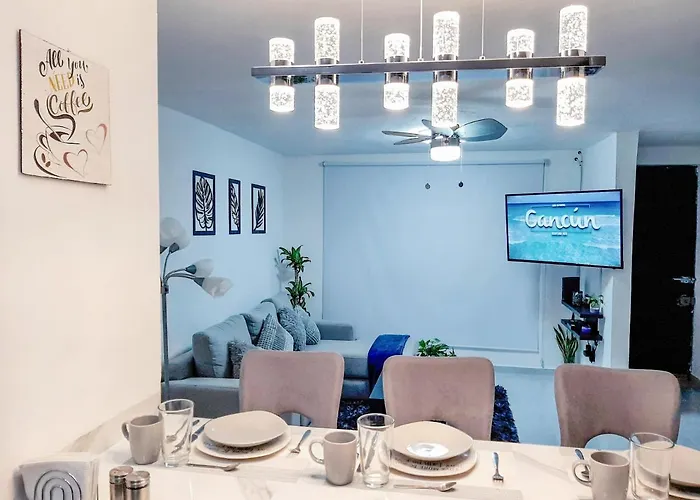 Shappire Apartment - Modern & Cozy 2 Bedroom - Cancun Downtown