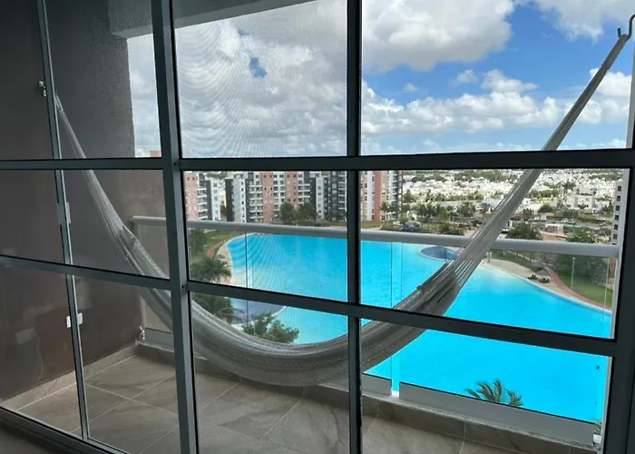 Cancun con 7 albercas laguna y jacuzzi propio