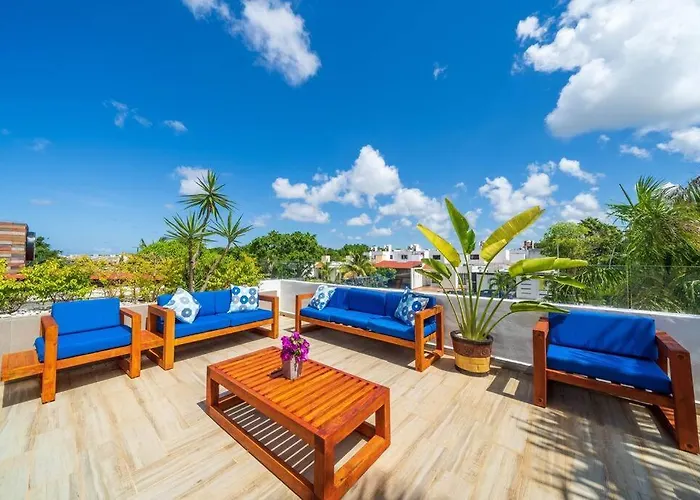 Caracol King Bed - 4 Bedroom Home -W Terrace At Downtown Prime