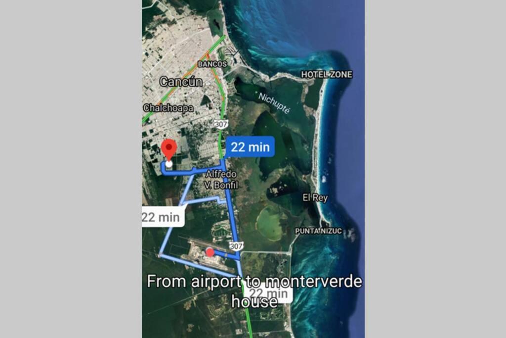 Casa Monteverde cancun Сasa de vacaciones