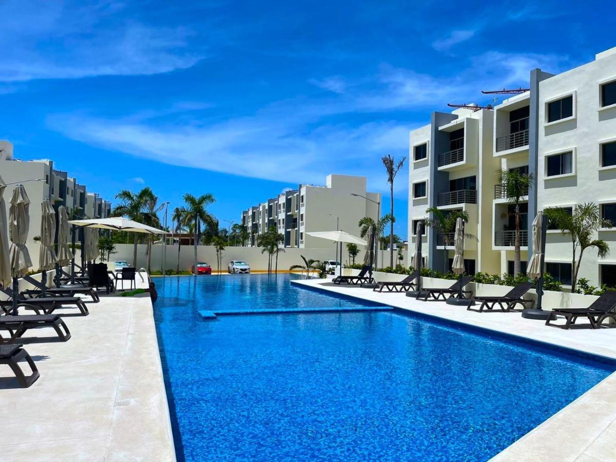 Apartamento Tropical Modern - Amazing Pool! Cancún