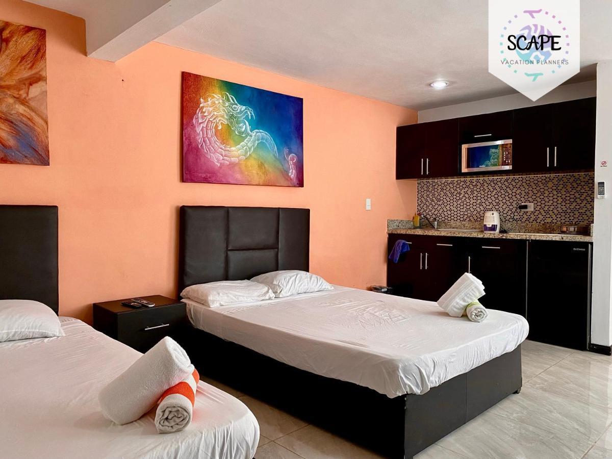 Apartment Calidos Y Amplios Estudios Con Alberca En El Centro De