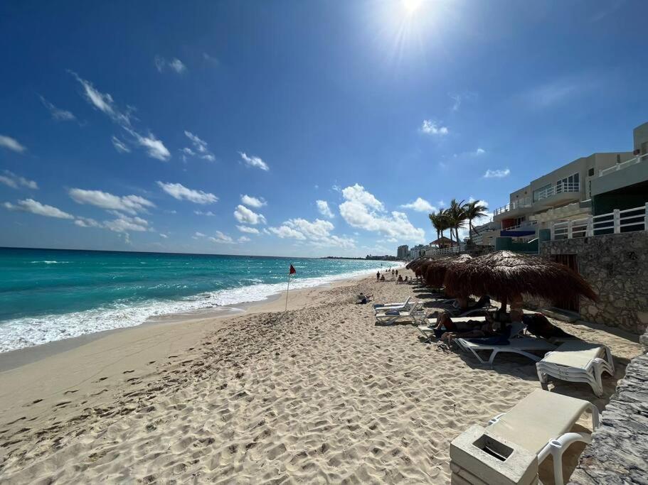 Lovely Sunset View, Beach Suite, Zone Sol1511 Apartamento Cancún