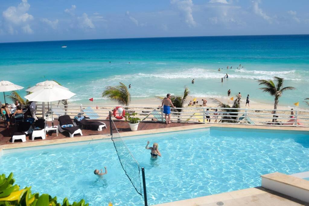 Apartamento Hermoso Estudio Frente Al Mar, Balcon, Gym 3504 *