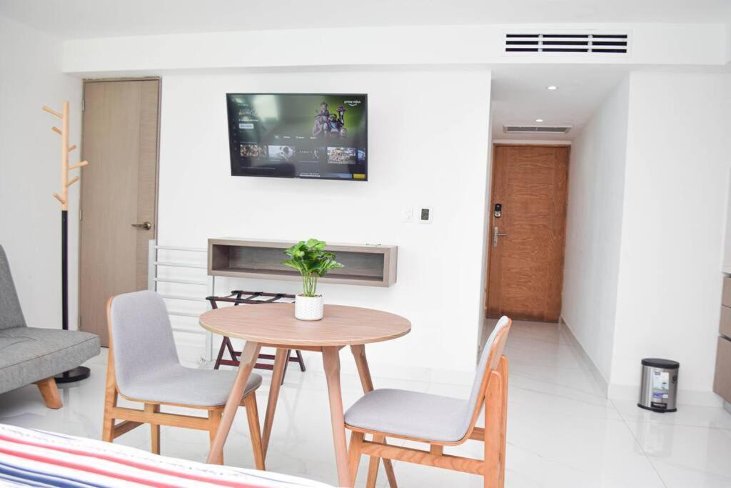 Hermoso Estudio Frente Al Mar, Balcon, Gym 3504 * Cancún