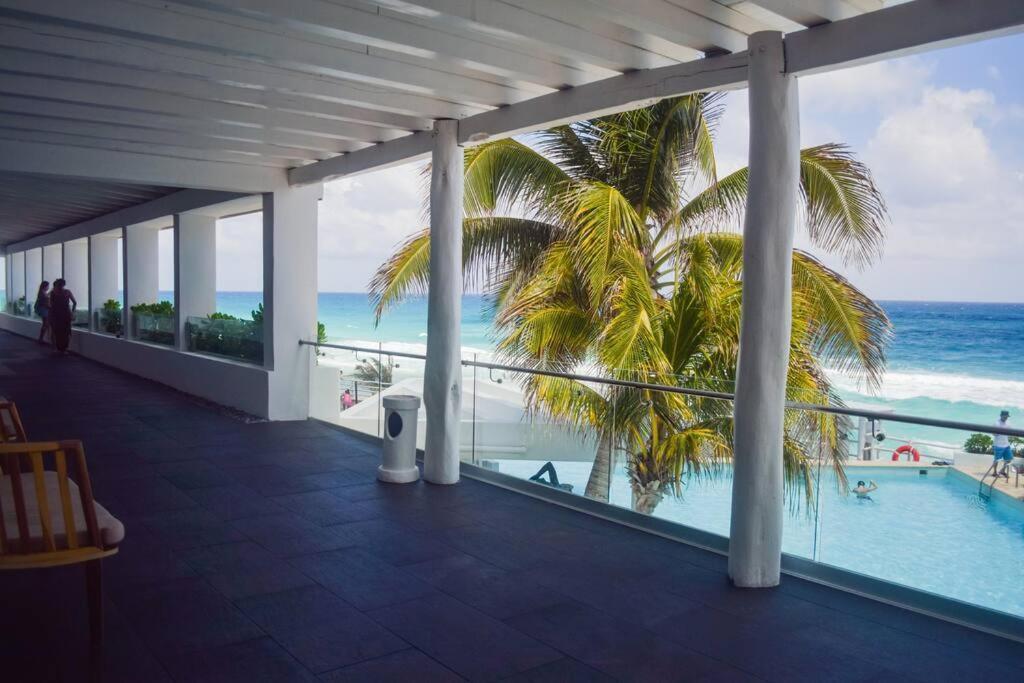 Apartamento Hermoso Estudio Frente Al Mar, Balcon, Gym 3504 *