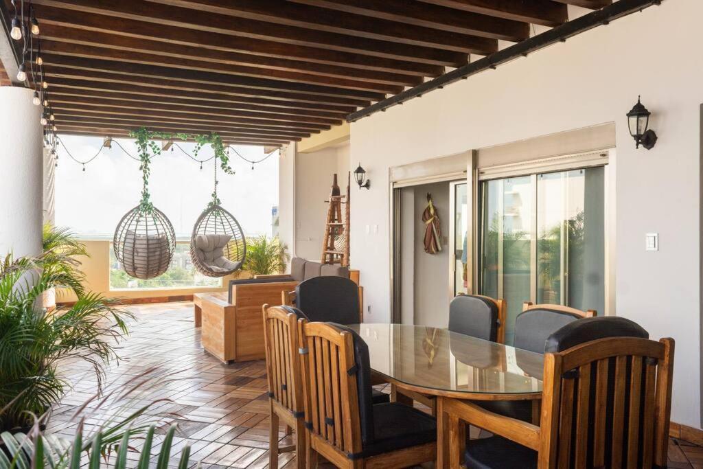 Hermoso Penthouse Rooftop Con Alberca Apartamento *