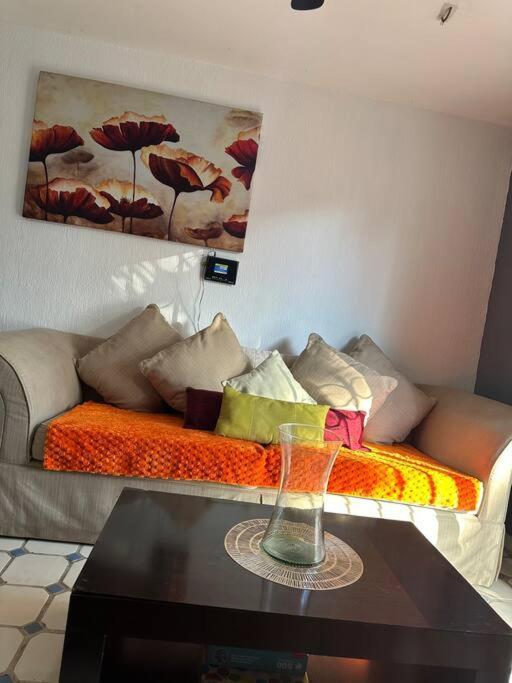 Depa Familiar Con Alberca Wi-fi Ac Centrico Apartamento Cancún
