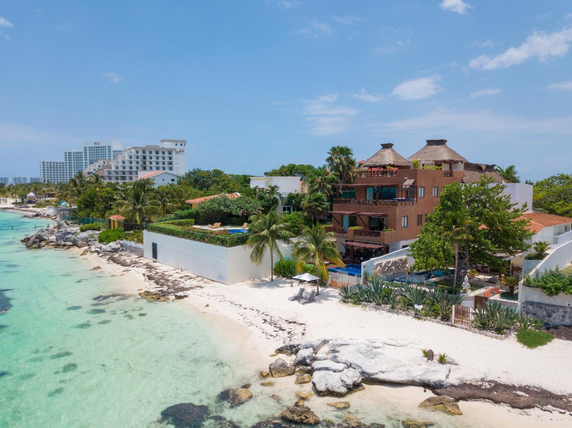 6br Beachfront Private Luxury By Solmar Villa Cancún
