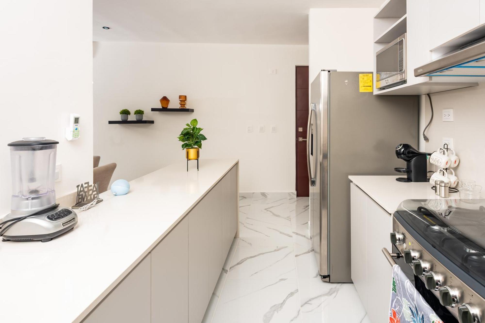 2br Moderno En Residencial Ombu Apartamento
