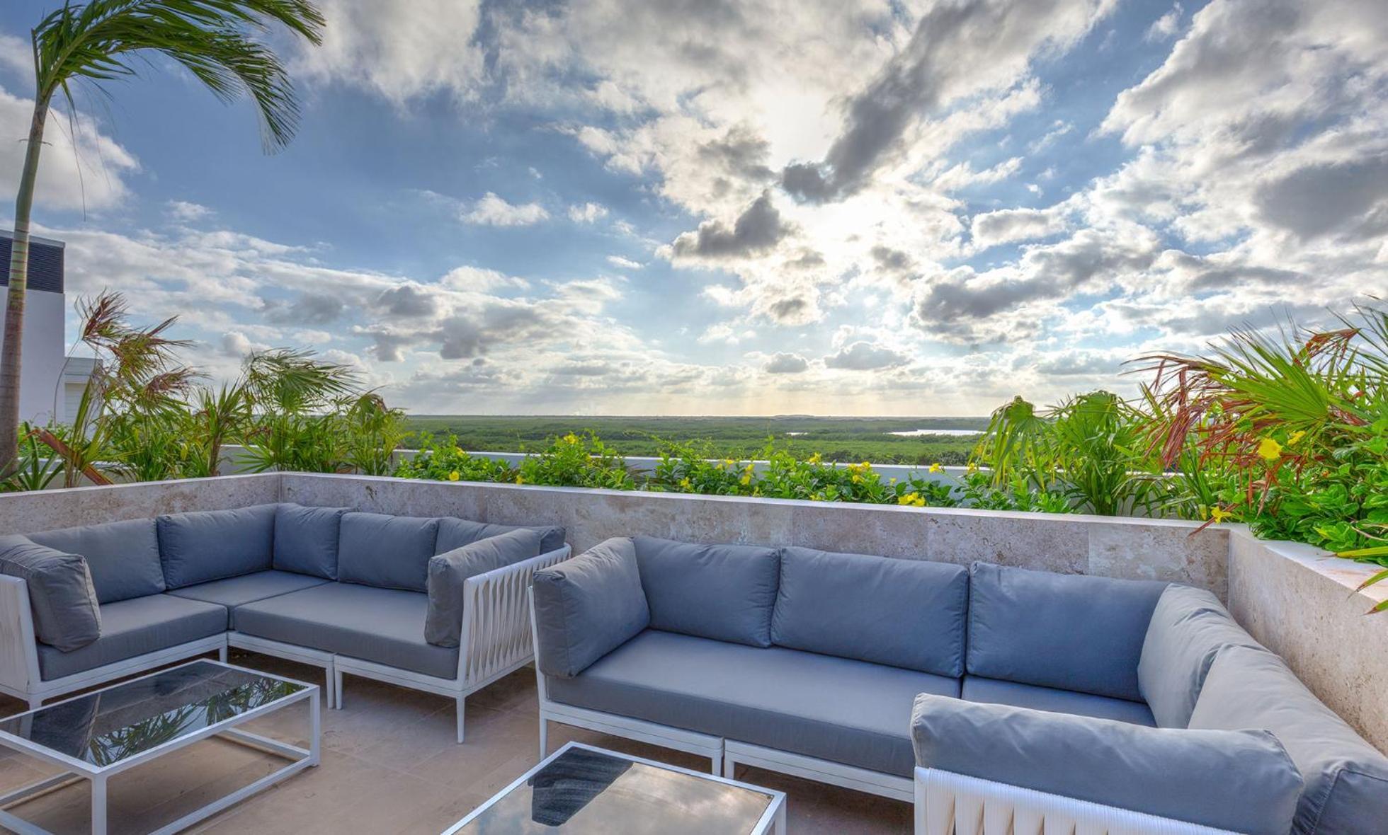 Apartamento Beach Front Marina & Golf Luxe Playa Mujeres Cancún