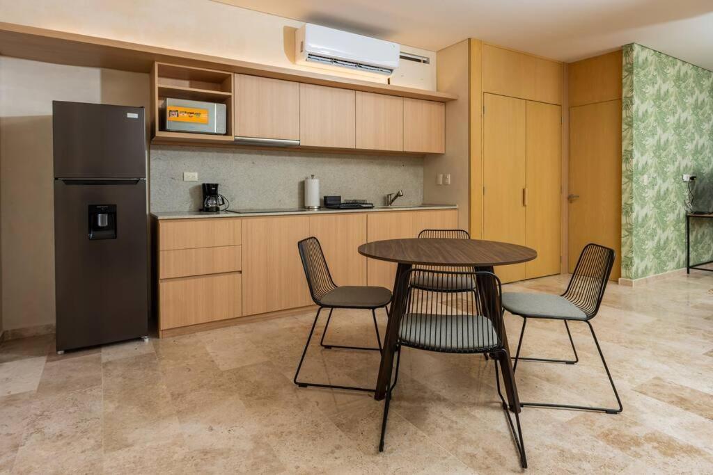 Estudio Moderno En La Av Nader Apartamento Cancún