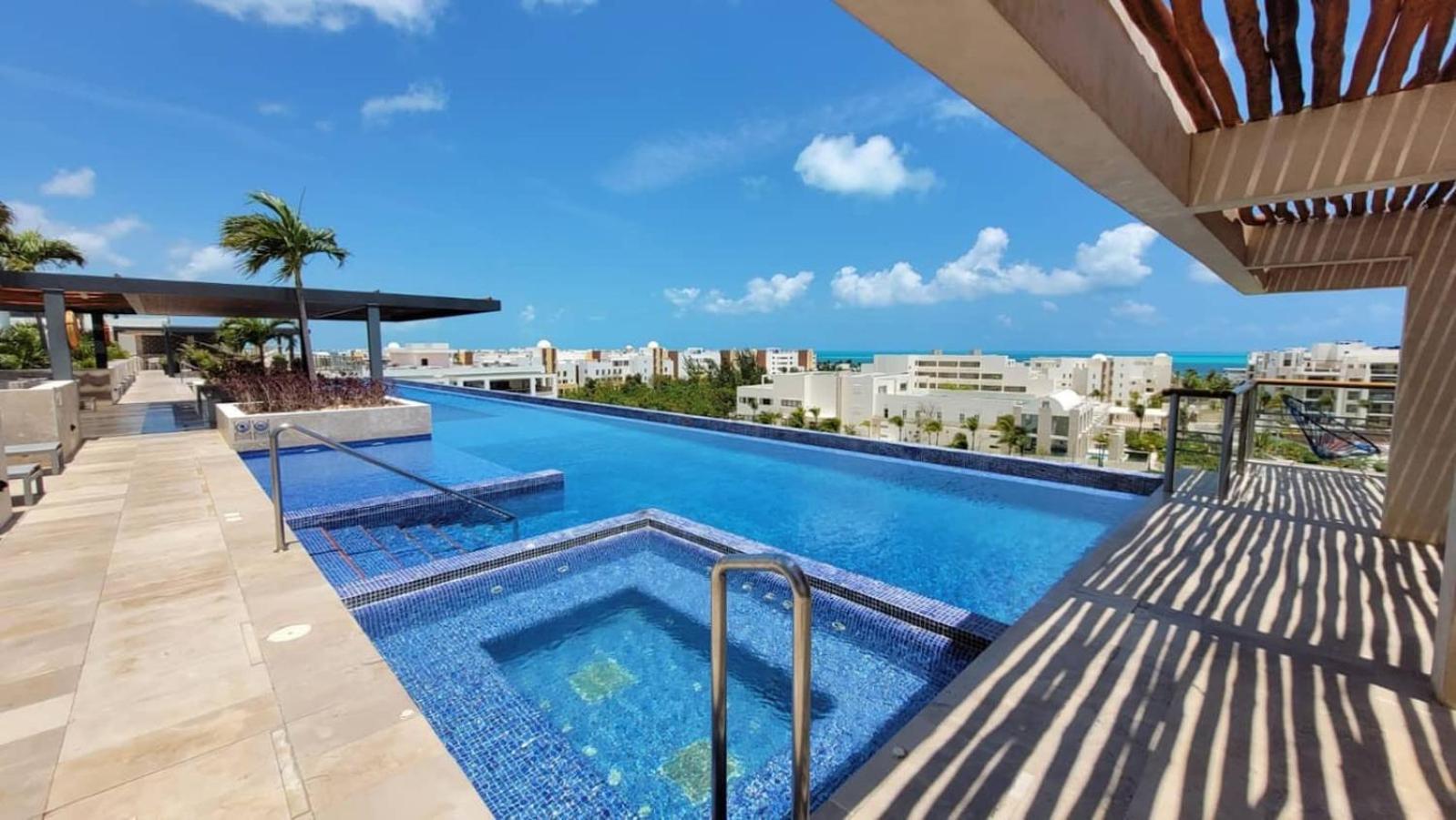 La Amada Luxury Frente Al Mar Caribe Apartamento Cancún
