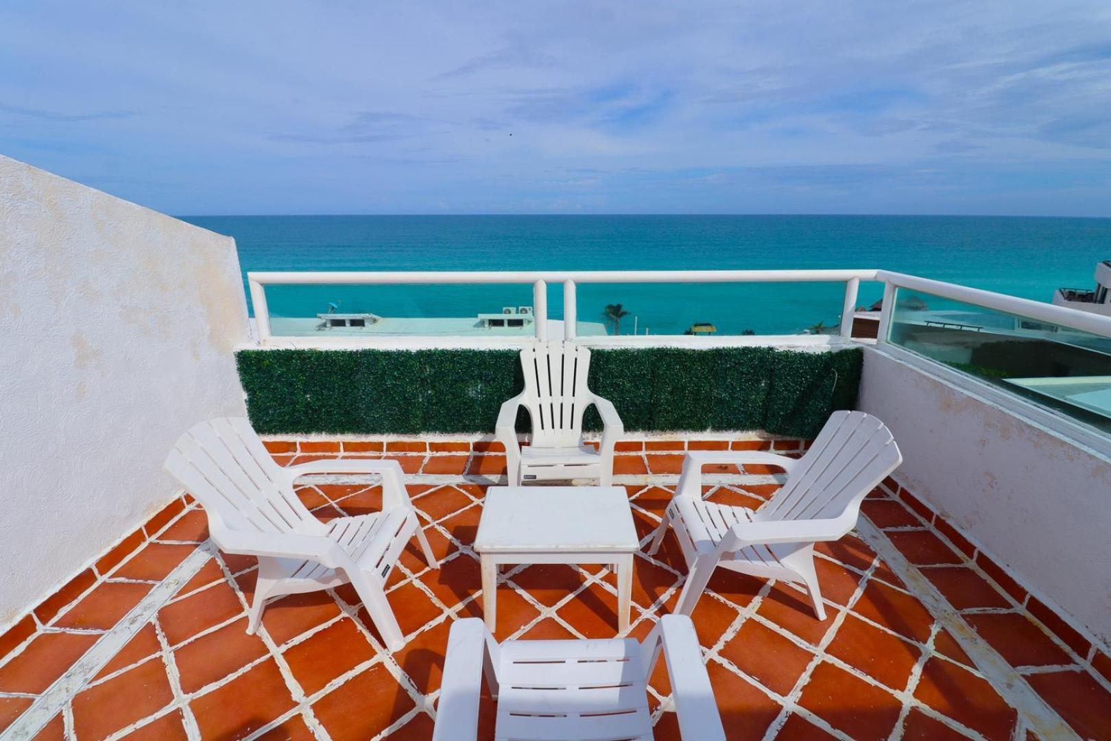 Penthouse On The With Private Sea View * Cancún