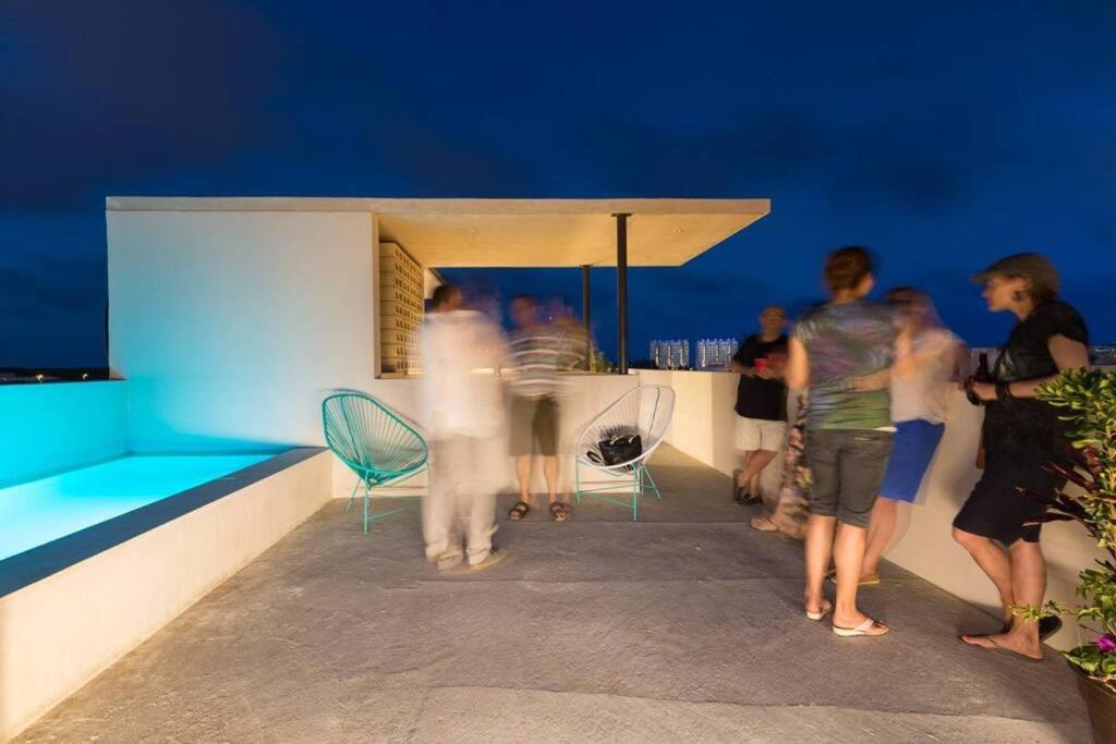 Cool Loft Rooftop Pool, Great Views Cancún