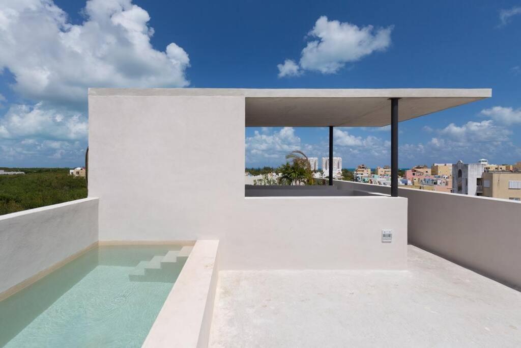 Cool Loft Rooftop Pool, Great Views Apartamento Cancún