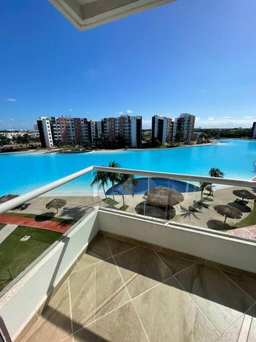 Apartamento Increible Laguna Artificial Y 7 Albercas Cancún