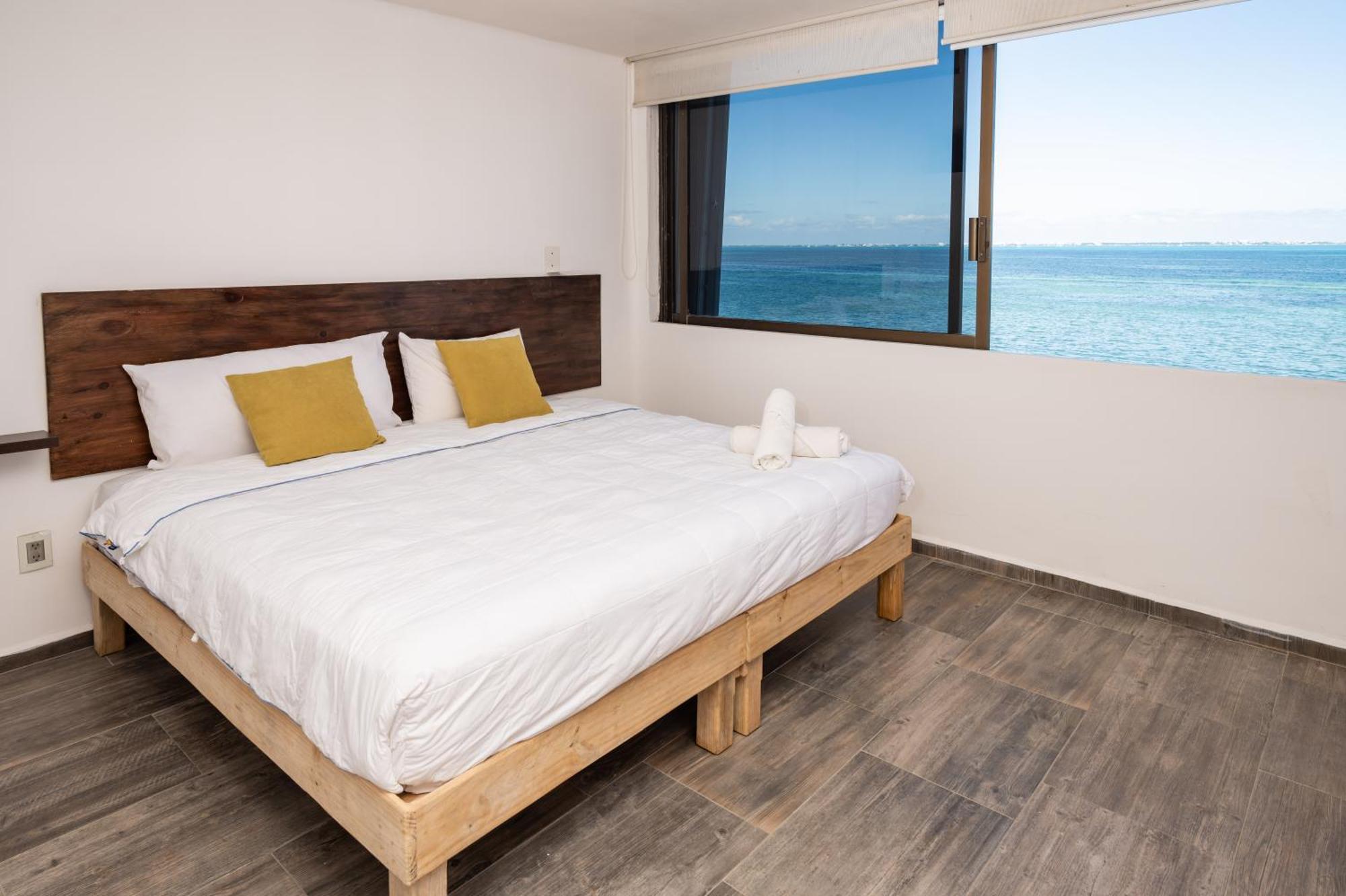 Beachfront Con Magnifica Vista Cancún