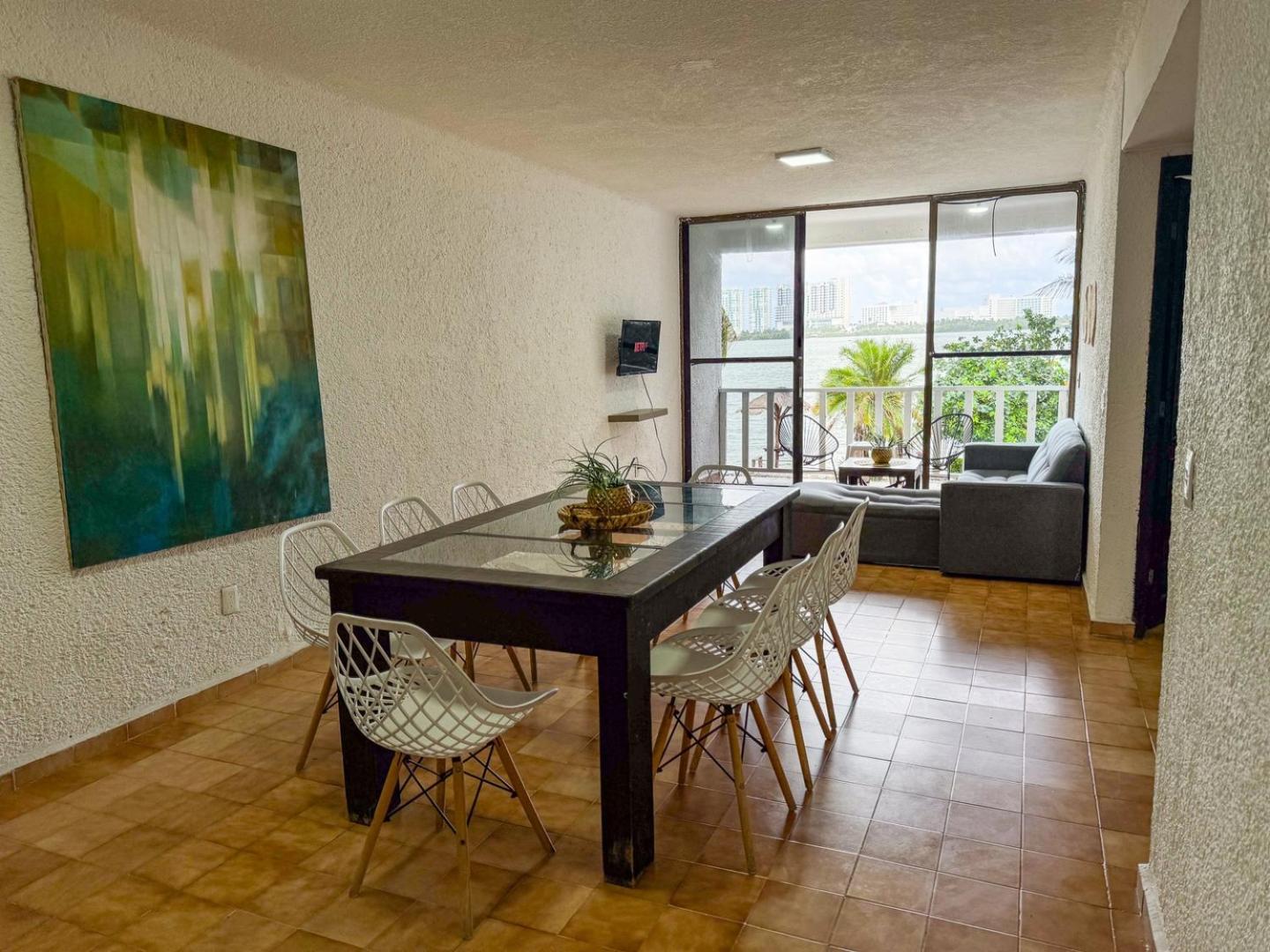 Apartamento W/ Pool & Lagoon View In Zone Cancún