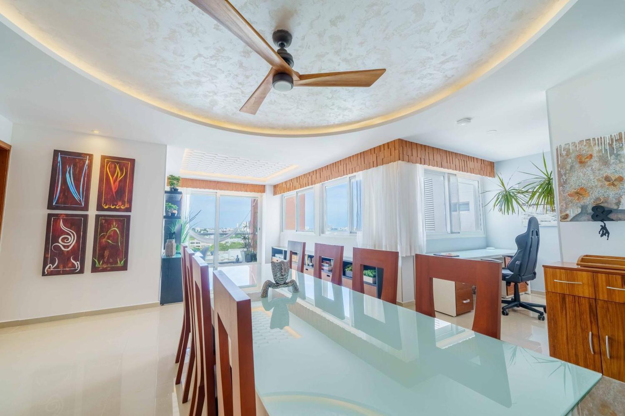 Luxury 4 Bedroom Penthouse With Private Jacuzzi Steps From Hotel Zone Apartamento Cancún