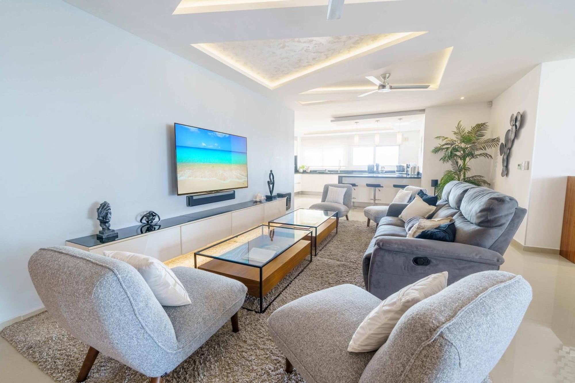 Apartamento Luxury 4 Bedroom Penthouse With Private Jacuzzi Steps From Hotel Zone