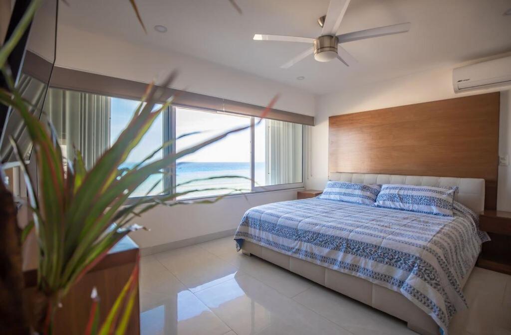 Ocean & Lagoon View Penthouse Apartamento Cancún