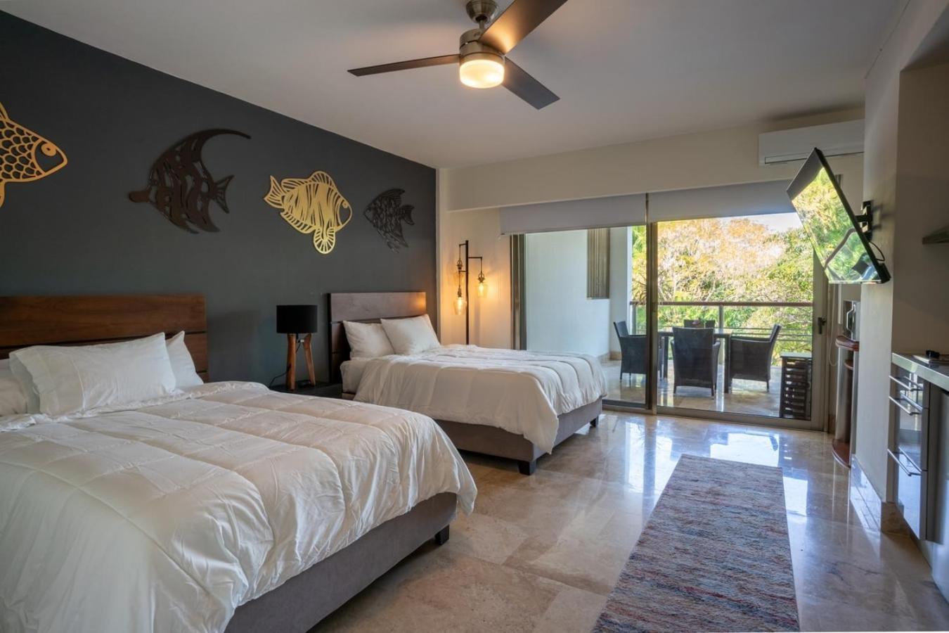 Apartamento 2br Beachfront Exclusive W/ Features Cancún
