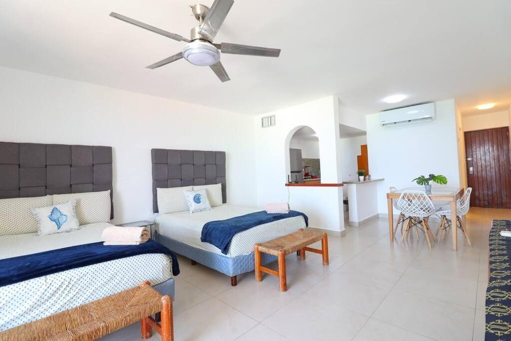 Comfort And Sea View With Balcony Apartamento Cancún