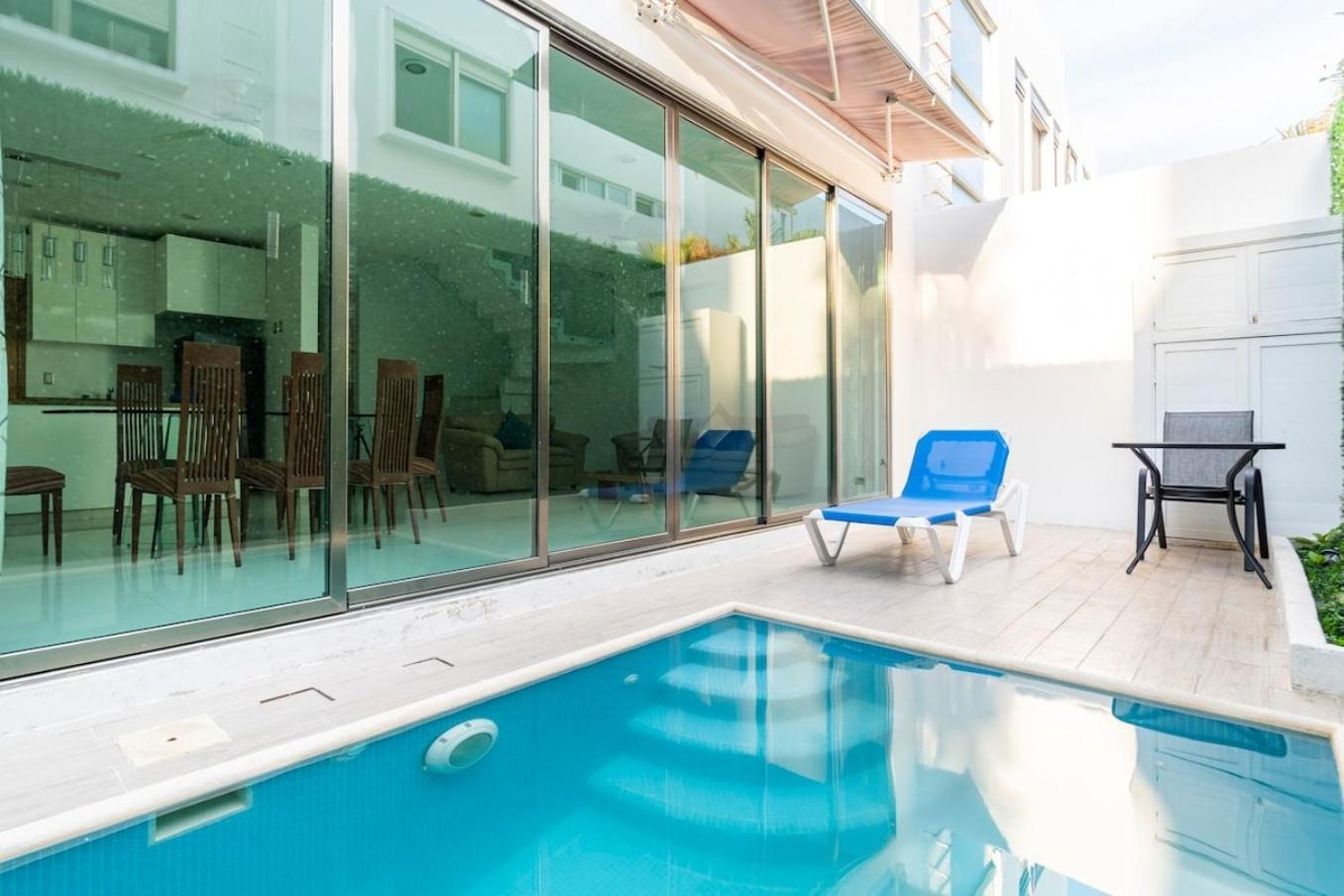 Wow! Gated House Wifi 5rooms 12pax Pool Private * Cancún